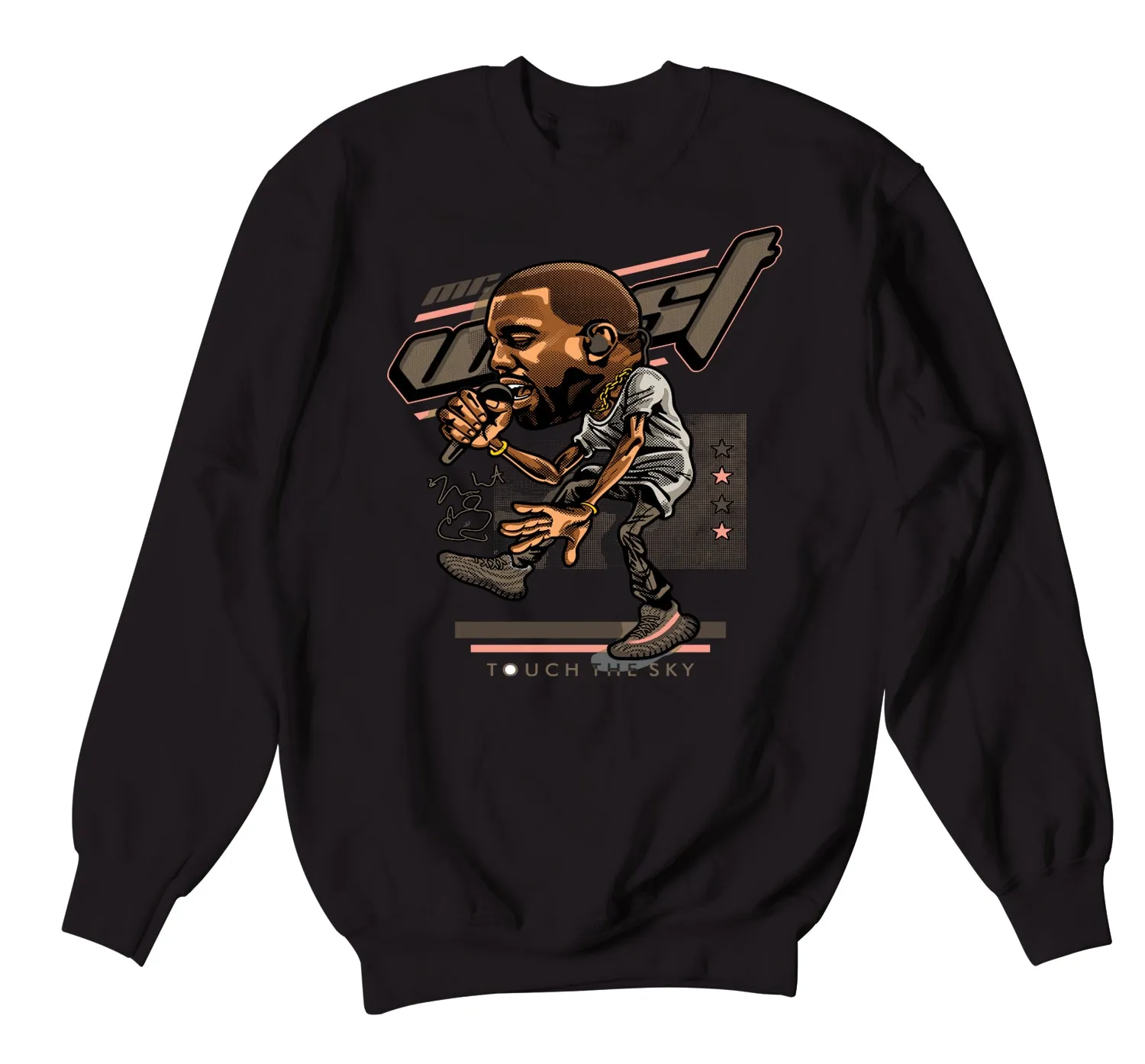350 Ash Stone Touch The Sky Sweater