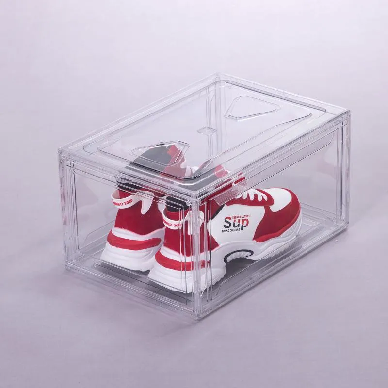 Acrylic Stackable Shoe Boxes