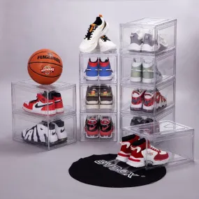Acrylic Stackable Shoe Boxes