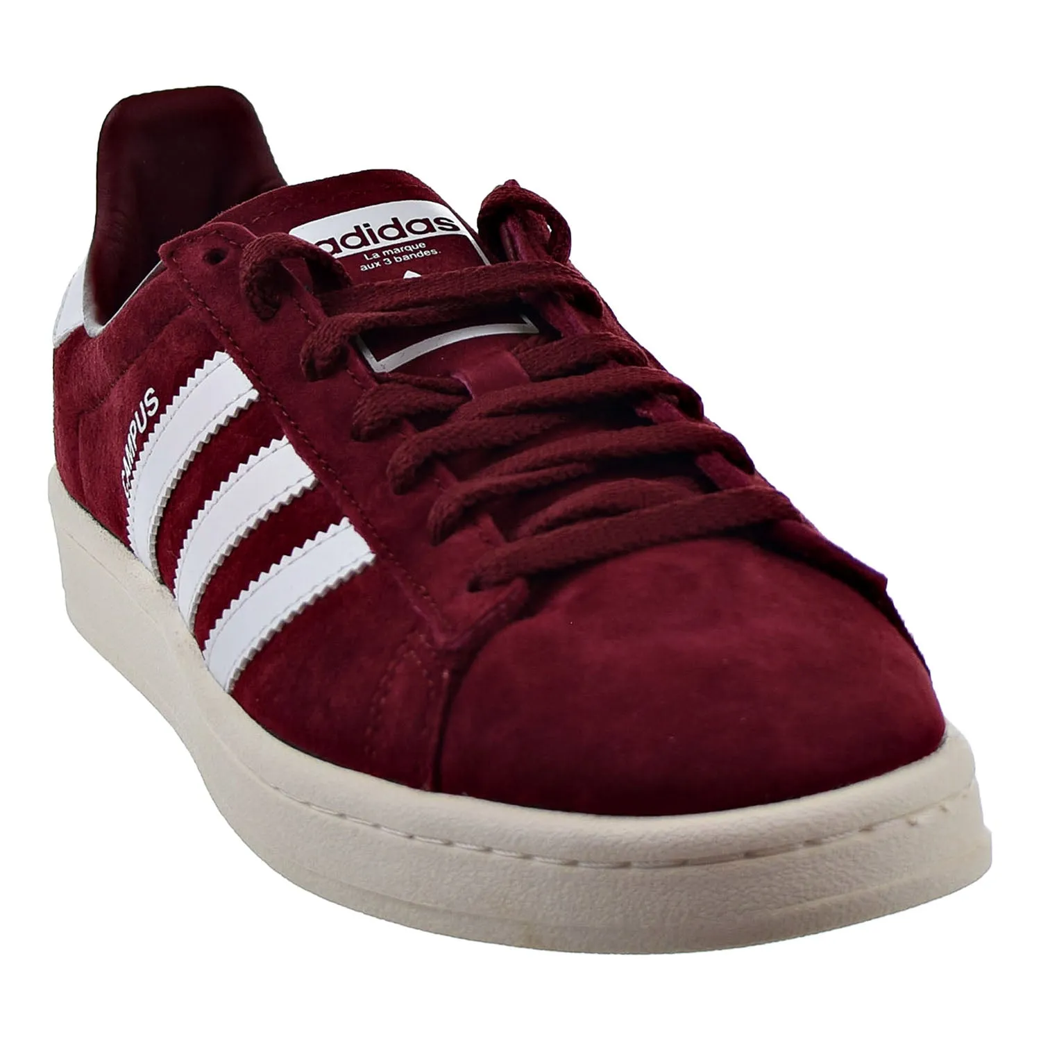 Adidas Originals Campus Men's Shoes Collegiate Burgundy / White / White