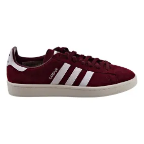 Adidas Originals Campus Men's Shoes Collegiate Burgundy / White / White