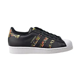 Adidas Superstar Men's Shoes Black-Fox Orange