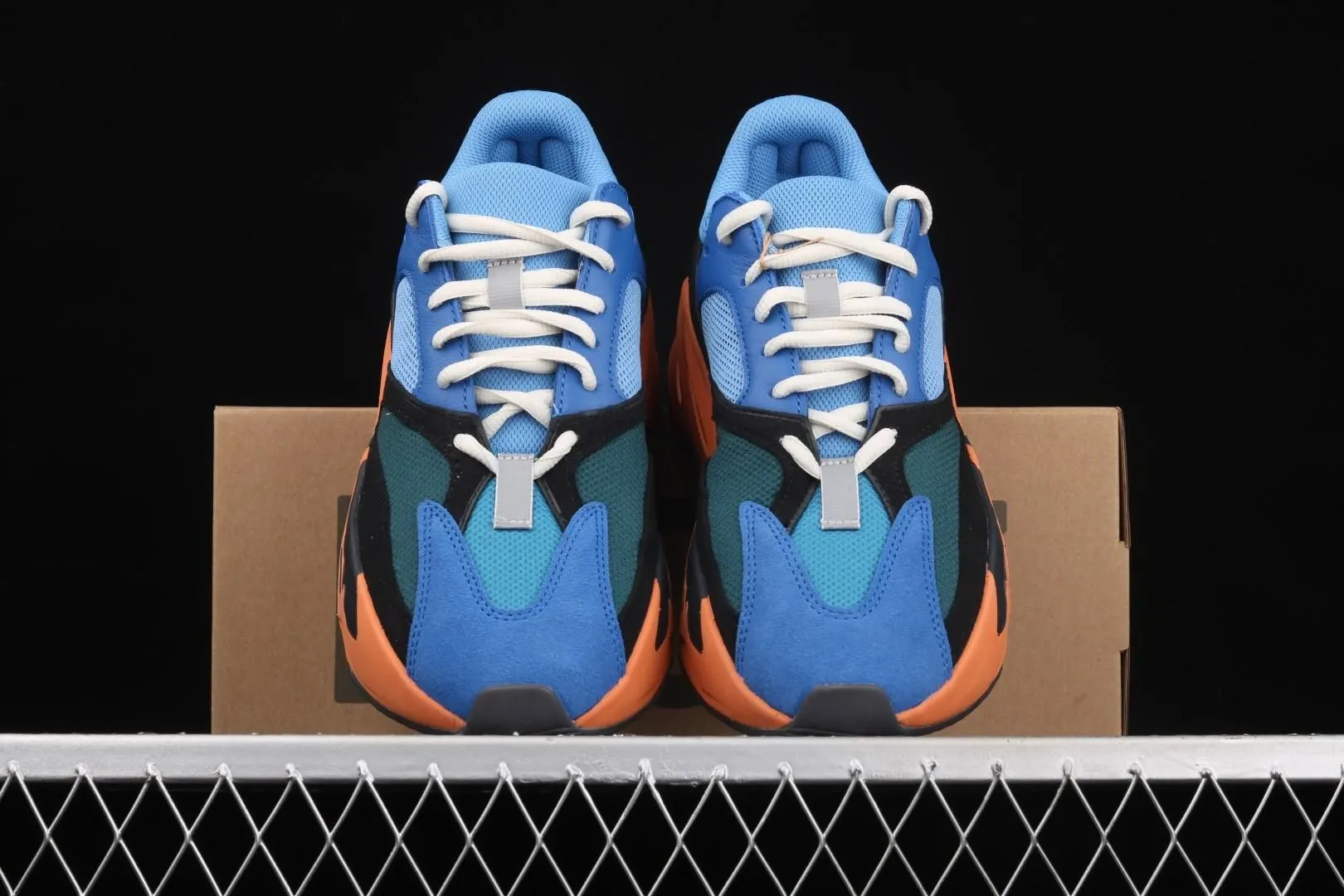 adidasMens Yeezy Boost 700 - Bright Blue