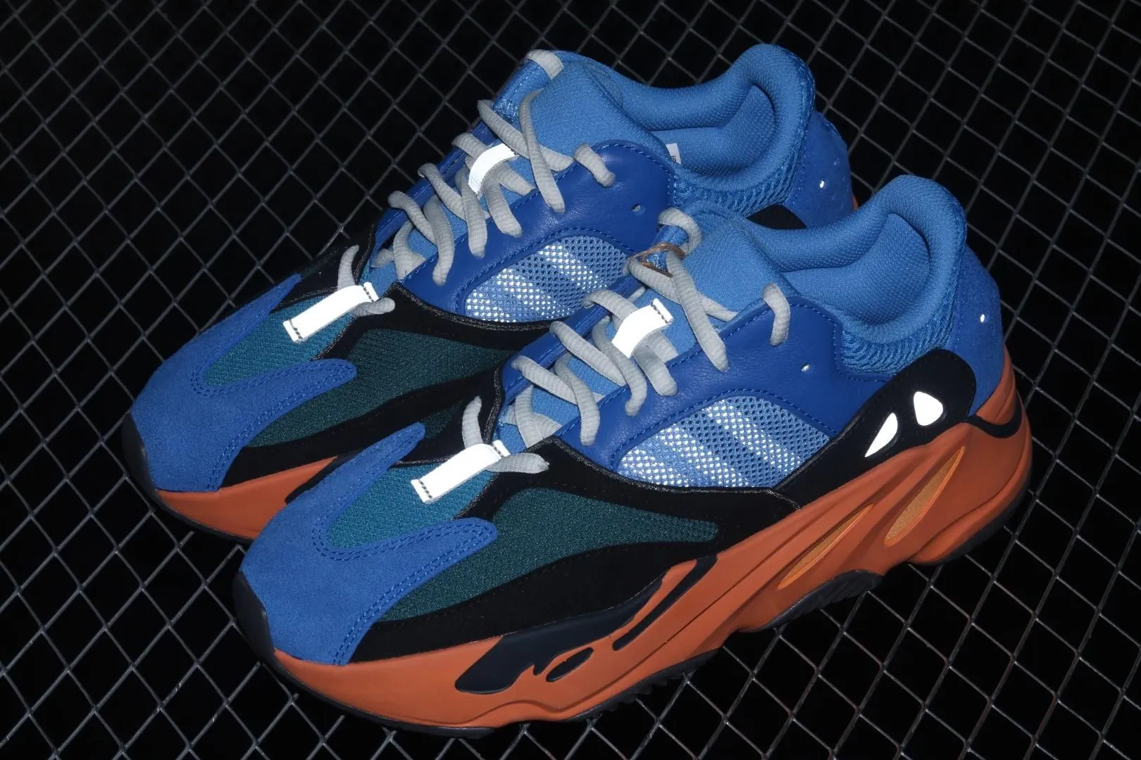 adidasMens Yeezy Boost 700 - Bright Blue