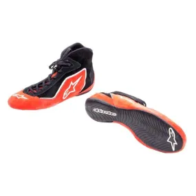 ALPINESTARS SP SHOE RED BLACK SZ 8.5