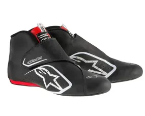 ALPINESTARS SUPERMONO SHOE BLACK RED SZ 11