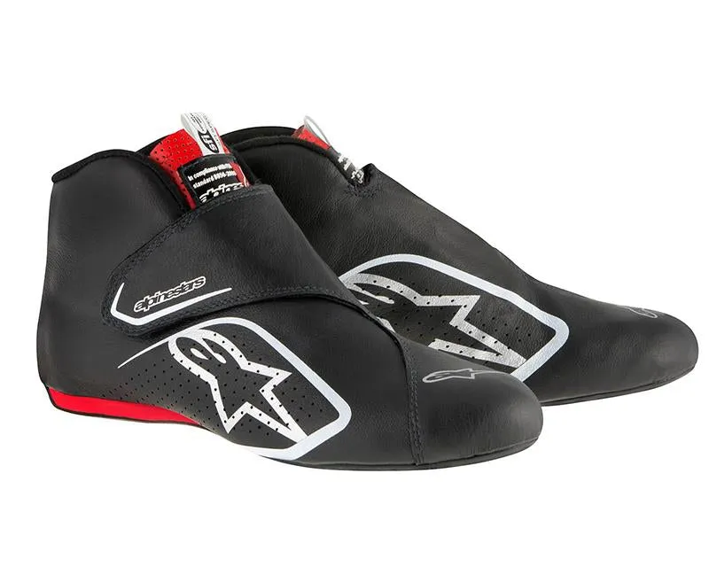 ALPINESTARS SUPERMONO SHOE BLACK RED SZ 11