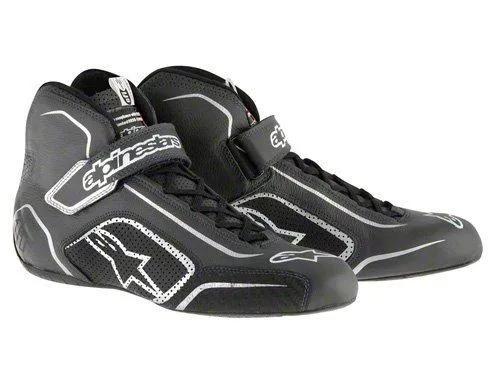 ALPINESTARS TECH 1-T SHOE BLACK ANTHRACITE SZ 12
