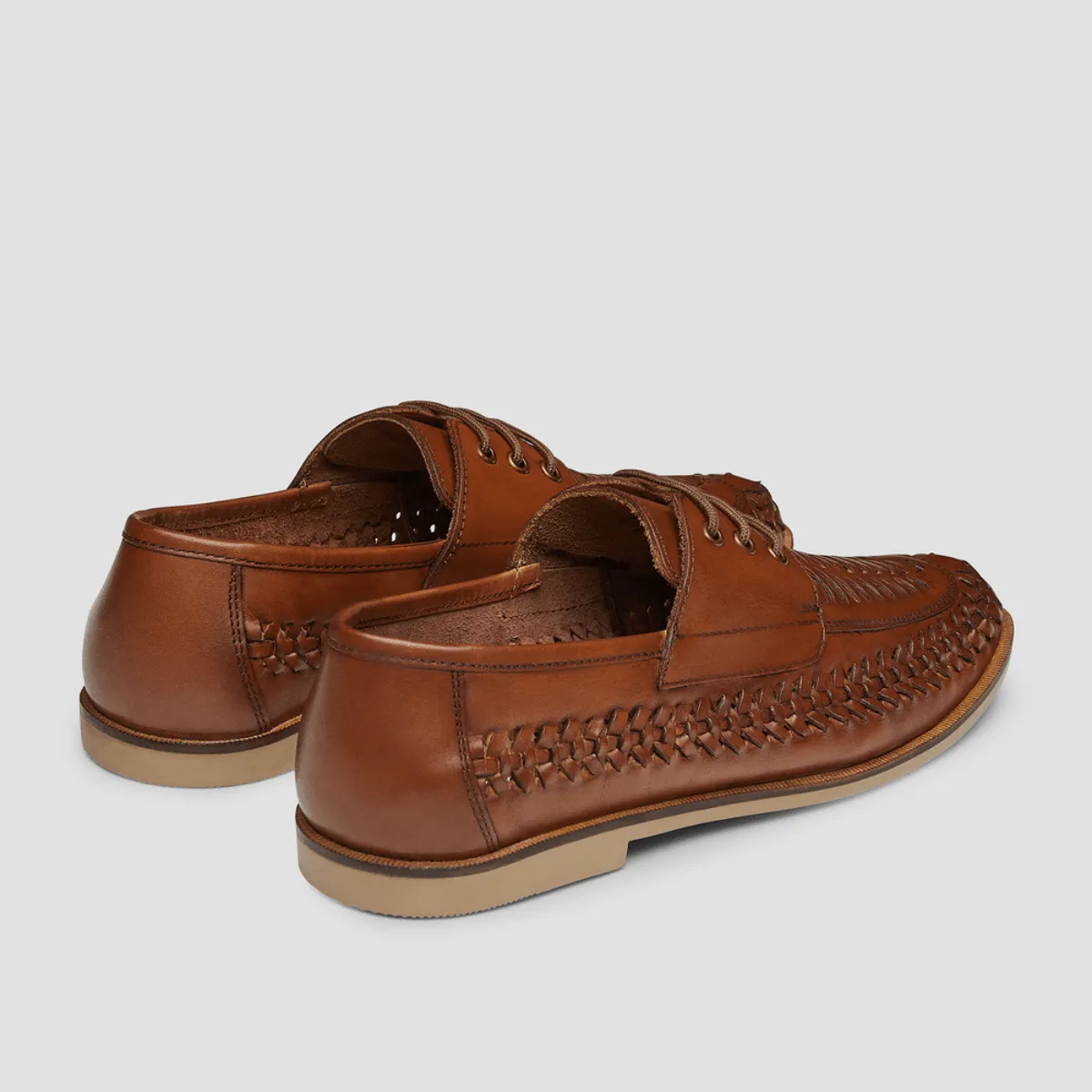 AQ By Aquila rowan mens casual shoe in tan