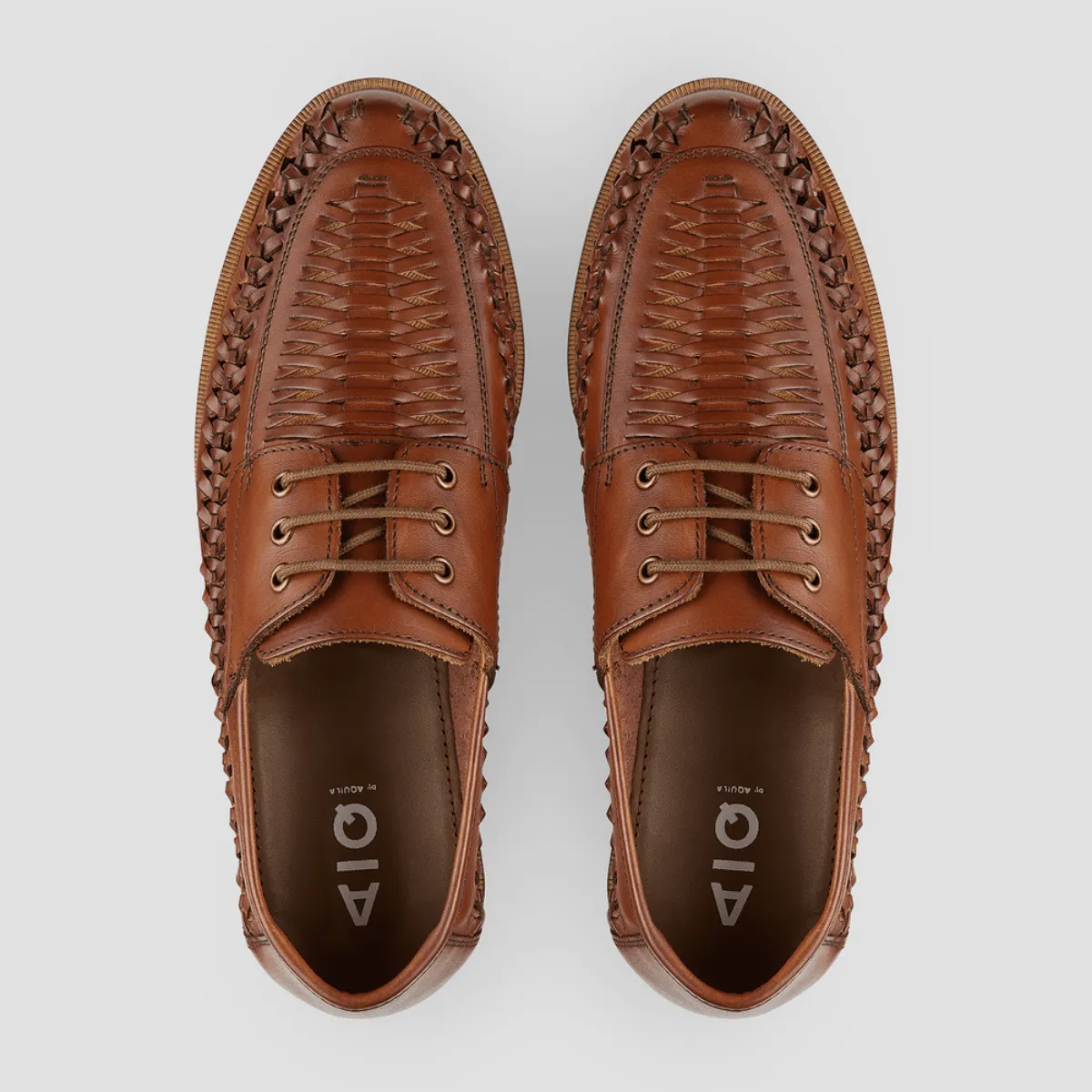 AQ By Aquila rowan mens casual shoe in tan