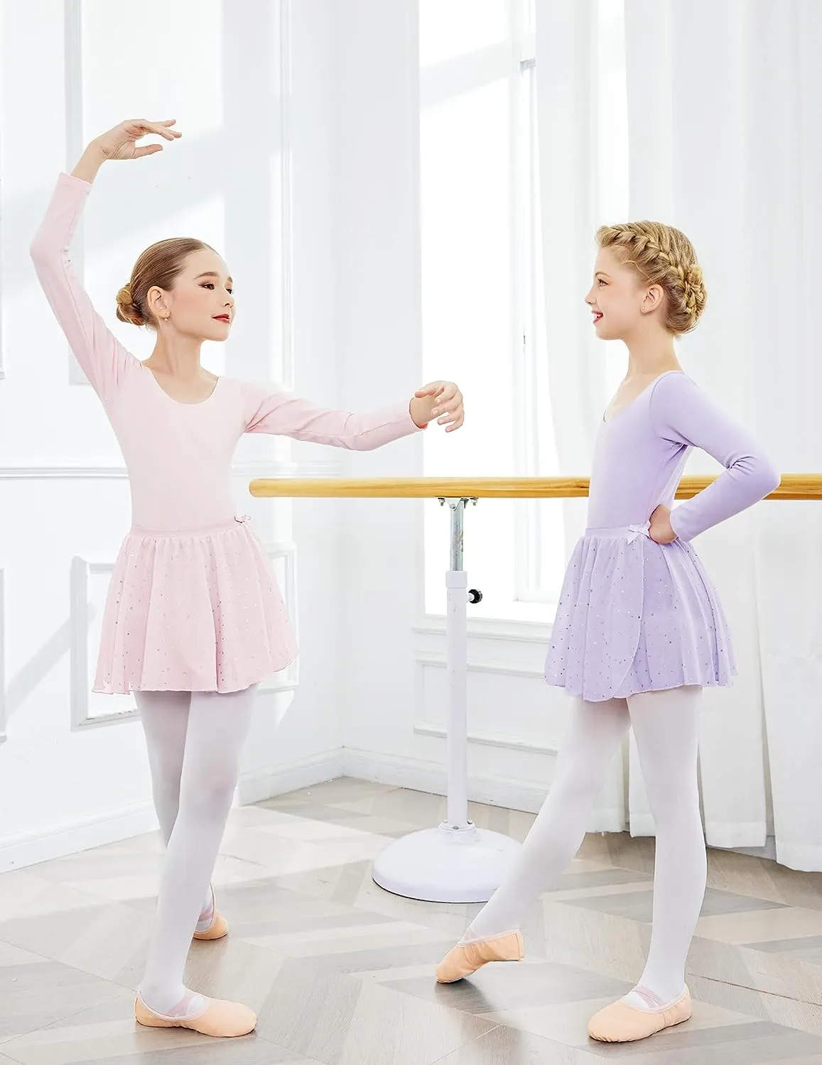 Arshiner Ballet Shoes for Girls Canvas Ballet Slippers Dance Shoes