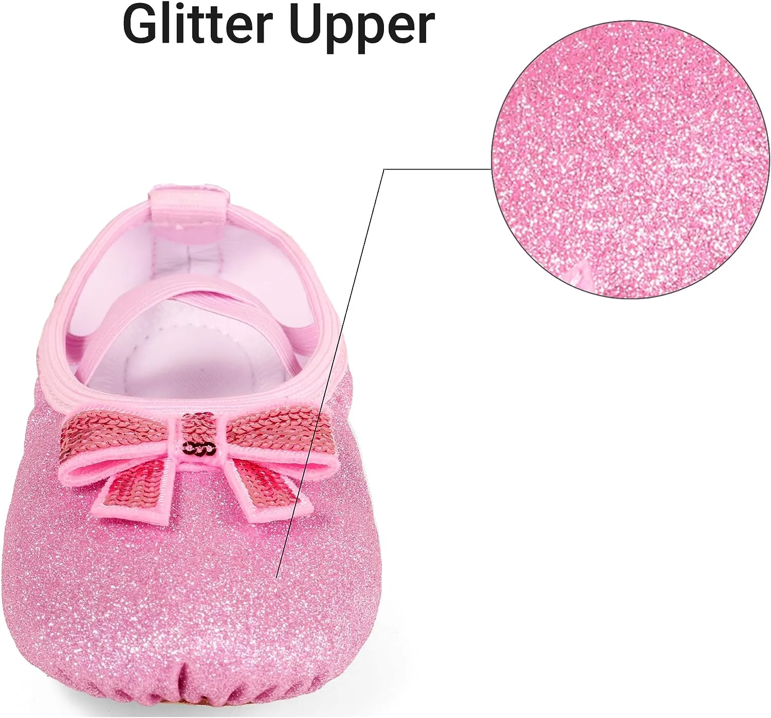 Arshiner Ballet Shoes for Girls Canvas Ballet Slippers Dance Shoes