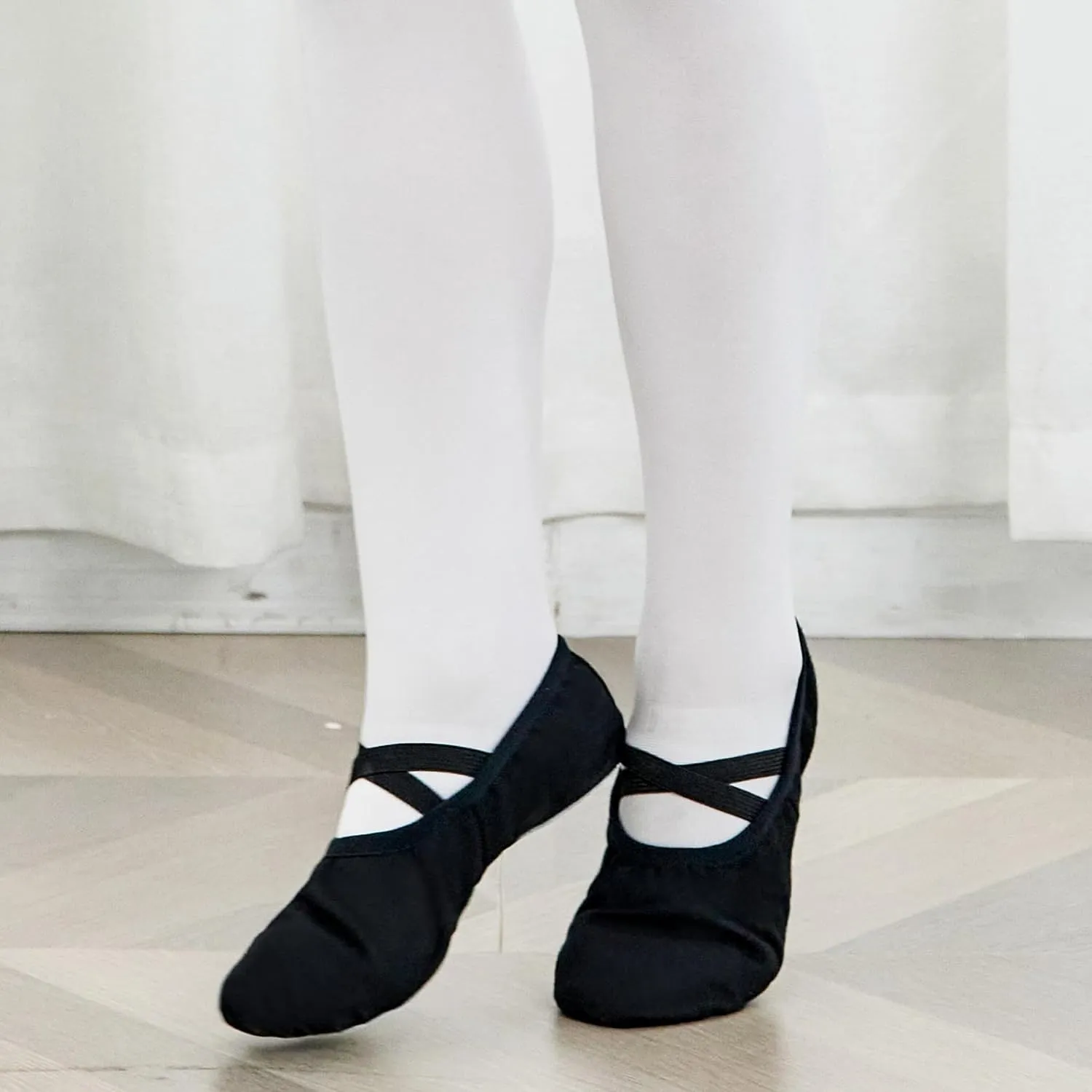 Arshiner Ballet Shoes for Girls Canvas Ballet Slippers Dance Shoes