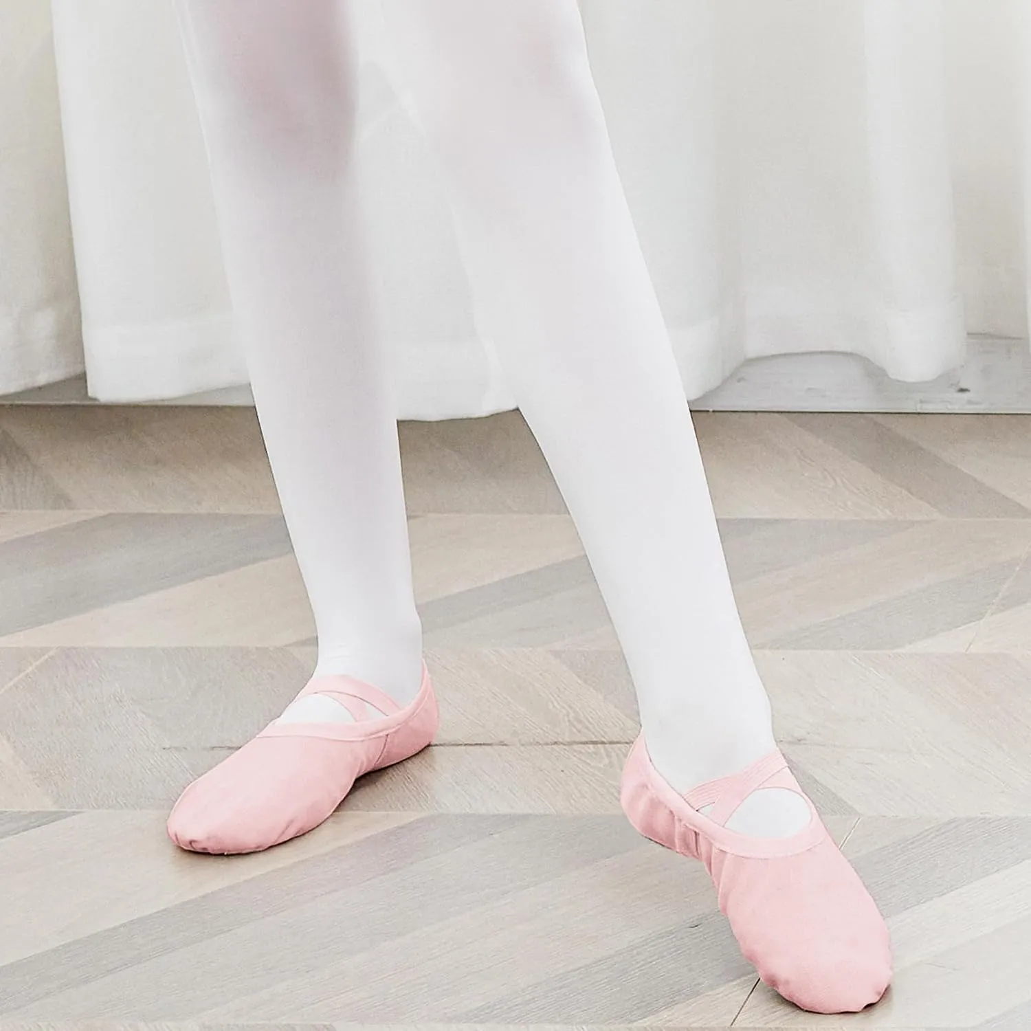 Arshiner Ballet Shoes for Girls Canvas Ballet Slippers Dance Shoes