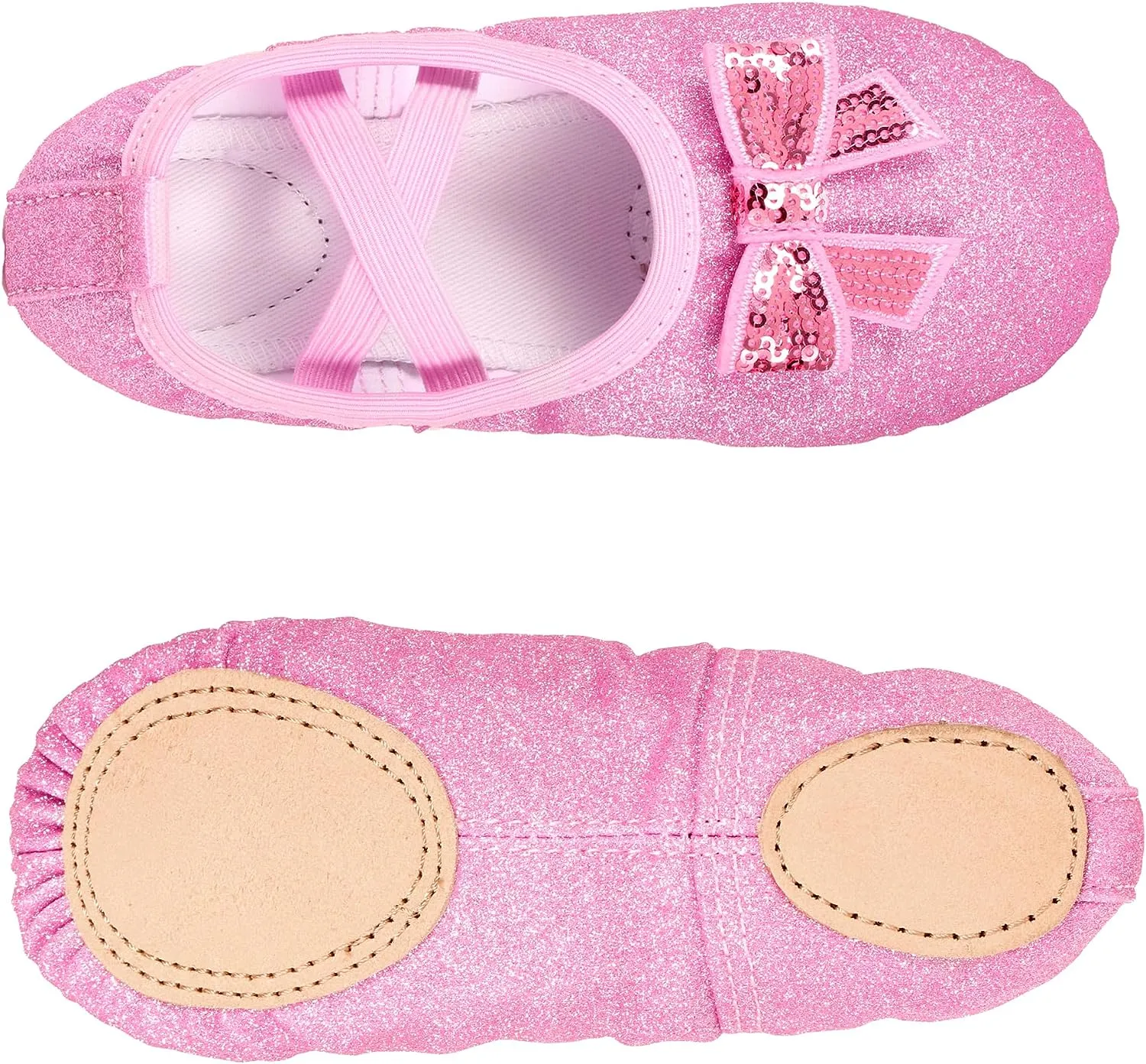 Arshiner Ballet Shoes for Girls Canvas Ballet Slippers Dance Shoes