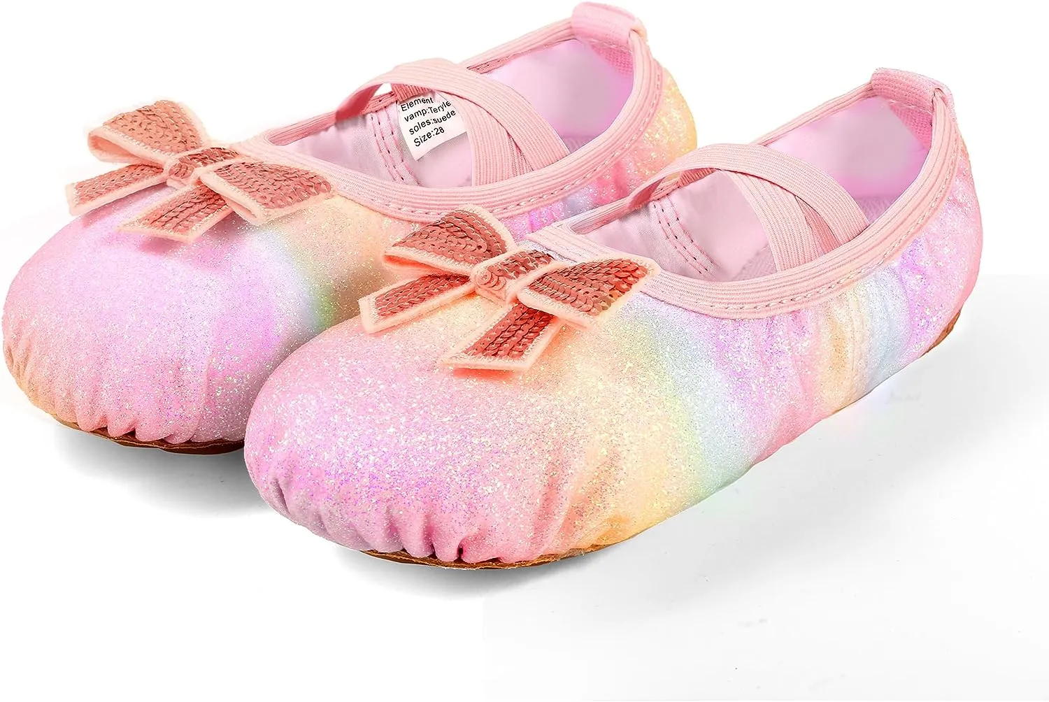 Arshiner Ballet Shoes for Girls Canvas Ballet Slippers Dance Shoes