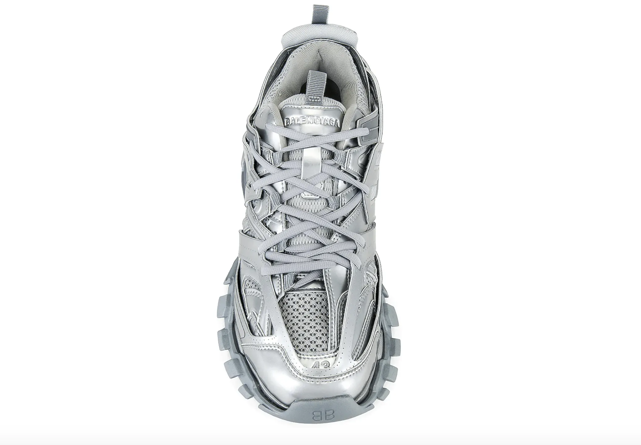 Balenciaga Track Trainer Silver