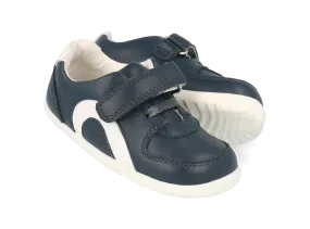 Bobux Step Up Comet - Navy and White
