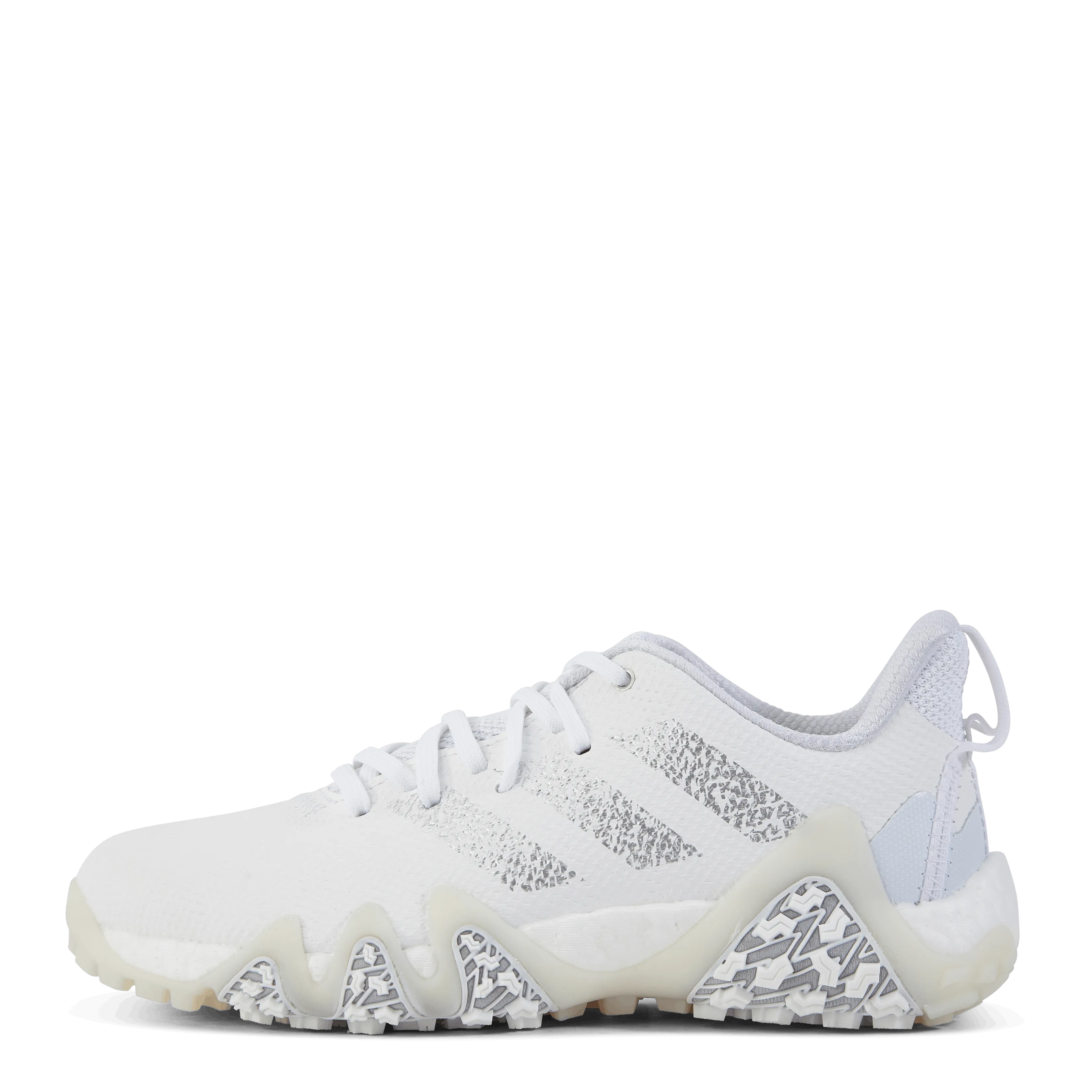 Codechaos 22 Spikeless Golf Shoes Cloud White / Silver Metallic / Clear Pink