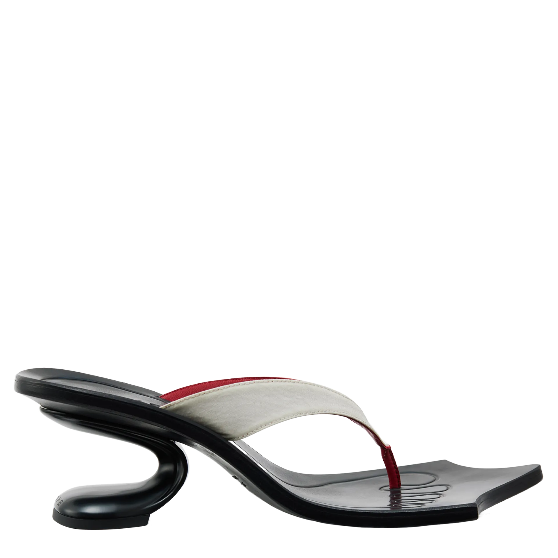 Drago Sandals in White & Red