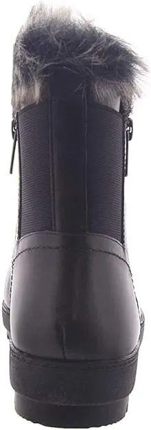Easy Spirit Women's Adabelle Ankle Booties  Color Black Leather Size 8W