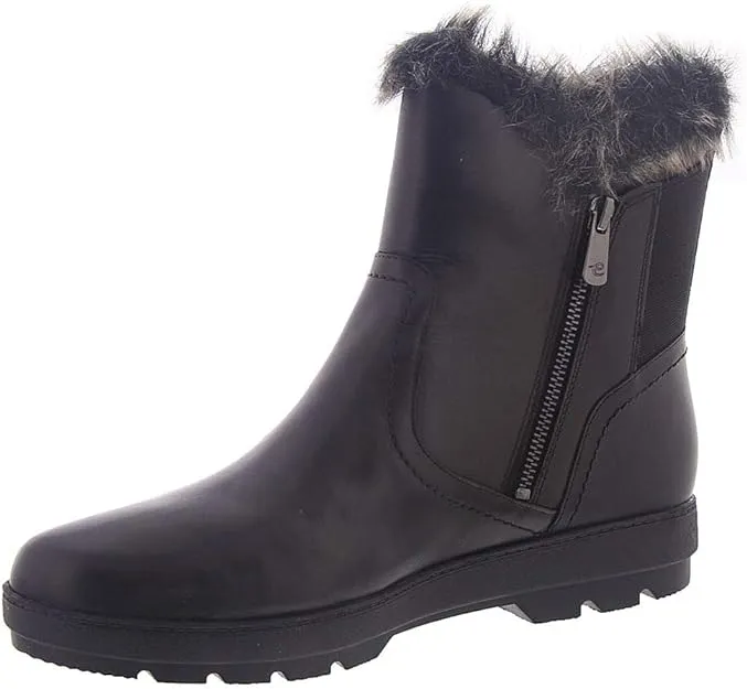 Easy Spirit Women's Adabelle Ankle Booties  Color Black Leather Size 8W