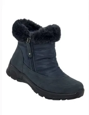 Easy Street Women's Frosty Boot  Color: Navy  Size 10