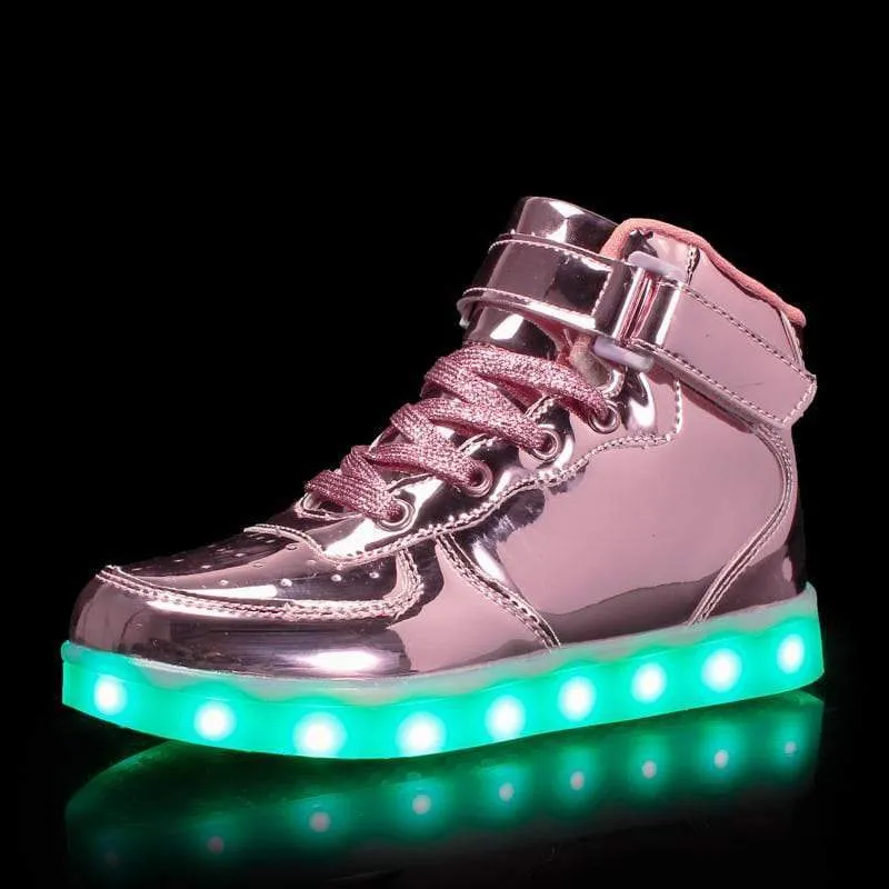 Flash Wear Rose High-Tops