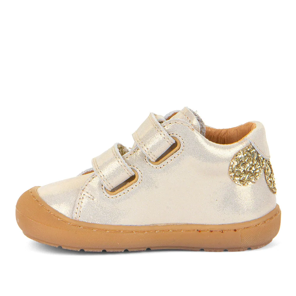 Froddo Ollie Flower | Velcro Shoe | Gold