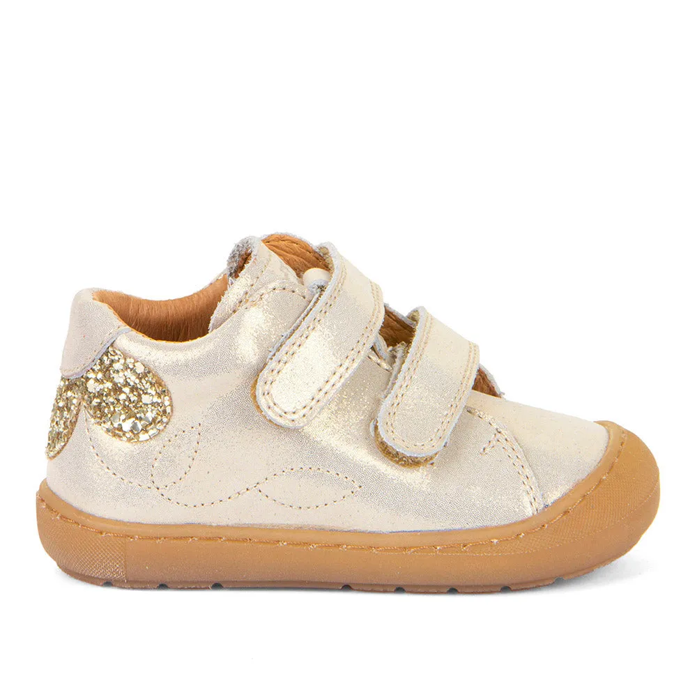 Froddo Ollie Flower | Velcro Shoe | Gold