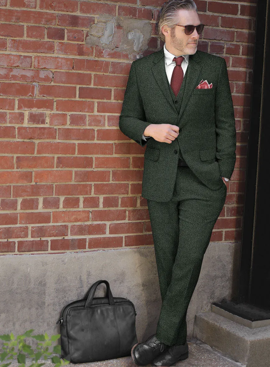 Green Heavy Tweed Suit