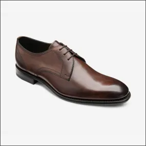 Loake Atherton Dark Brown Calf Leather shoe@