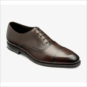 Loake phoenix Dark Brown Leather toe-cap@