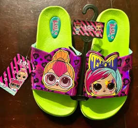 LOL Girls Slides Size 1-2 Foot Wear