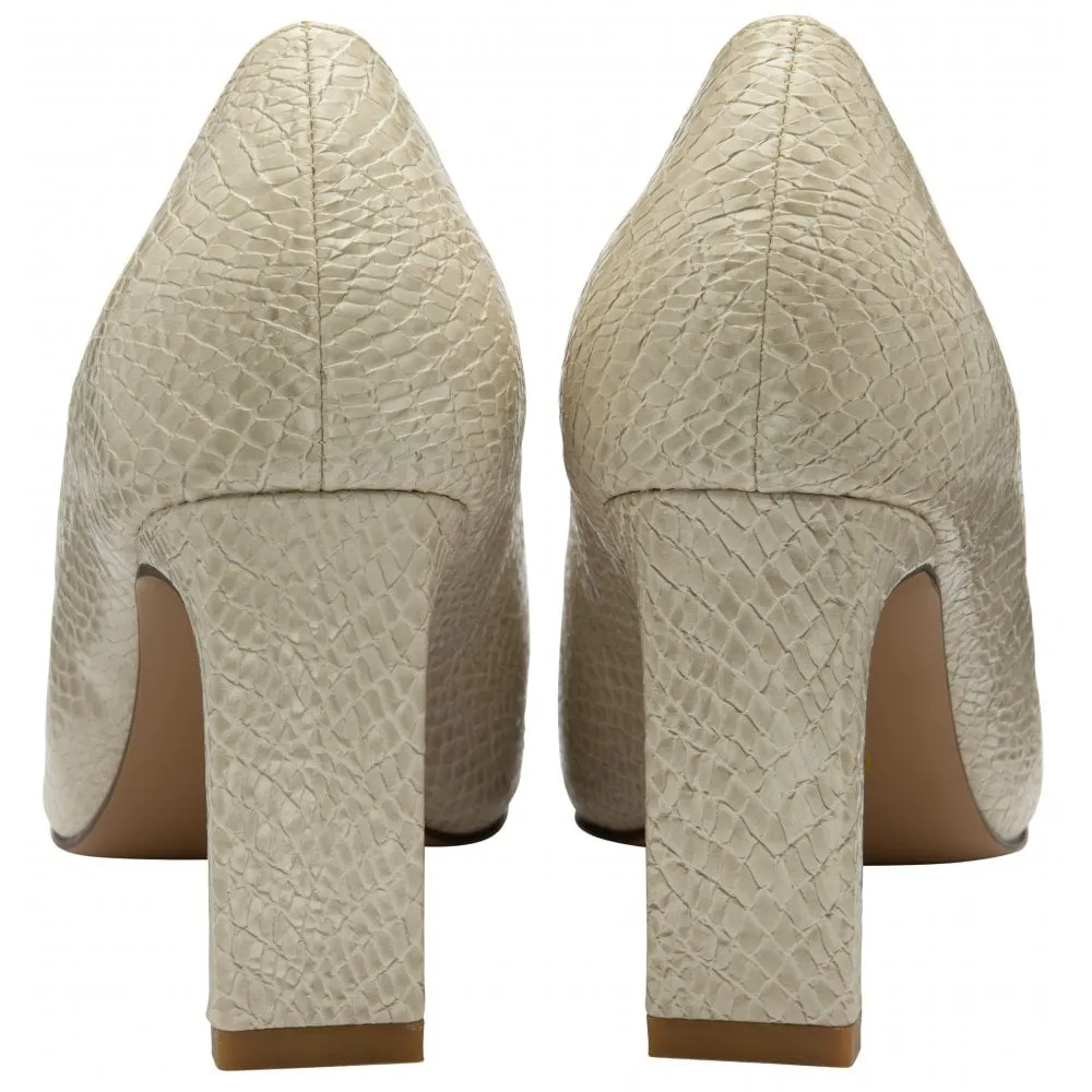 Lotus Occasion Wear court shoe Davinia NATURAL uls429