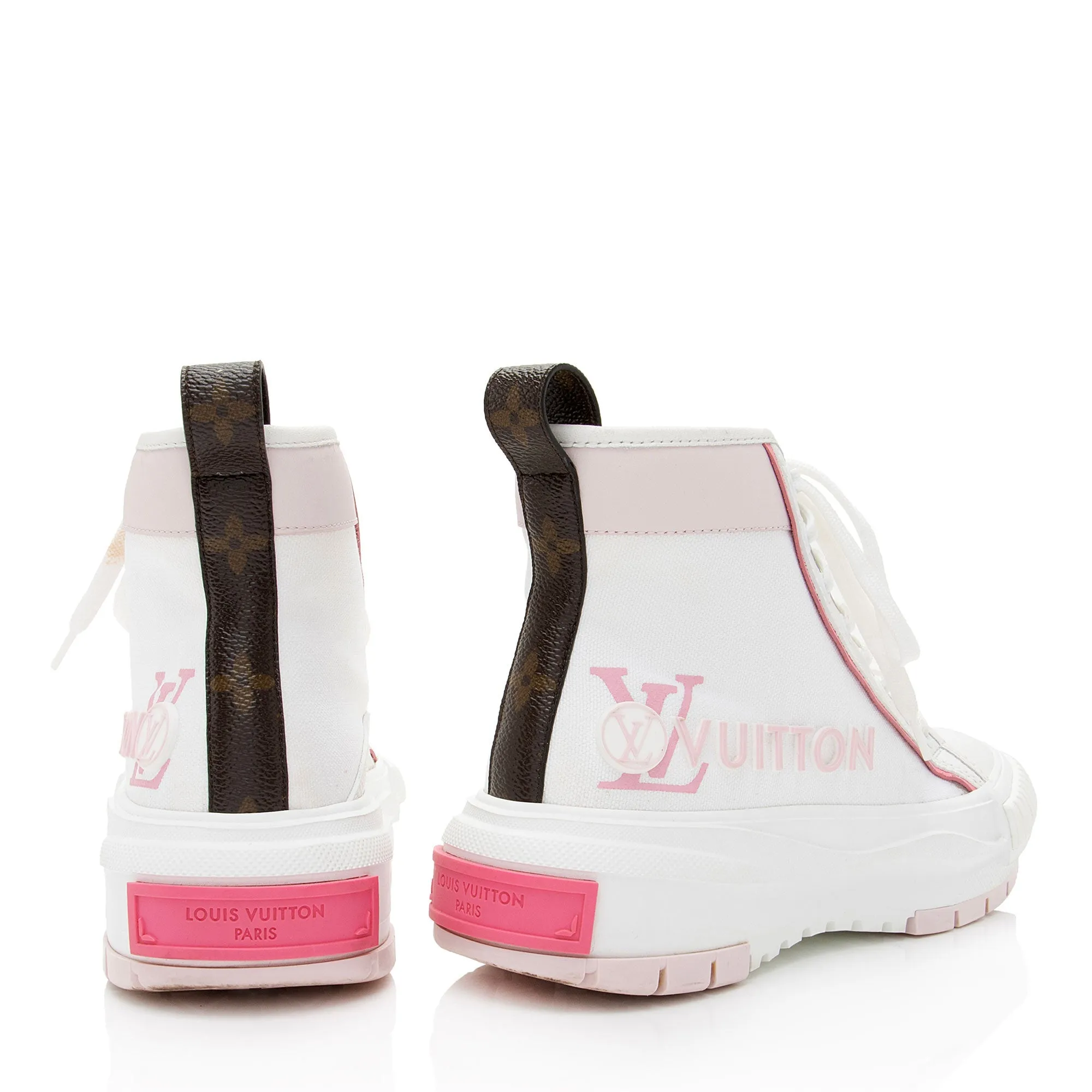 Louis Vuitton Canvas LV Squad Sneakers