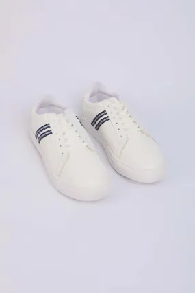 Men Relaxed Fit Denim Pant White