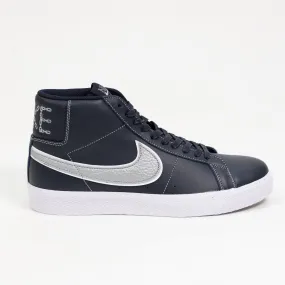 Nike SB Zoom Blazer Mid X Mason Silva - BLACKENED BLUE/WOLF GREY-BLACKENED BLUE