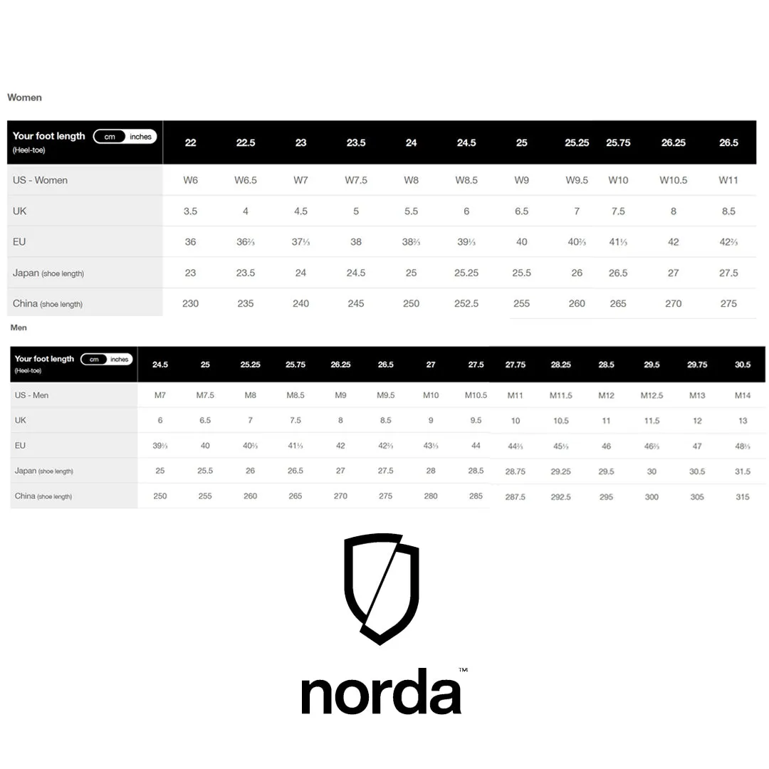 norda - 002 - Stealth Black - Men's
