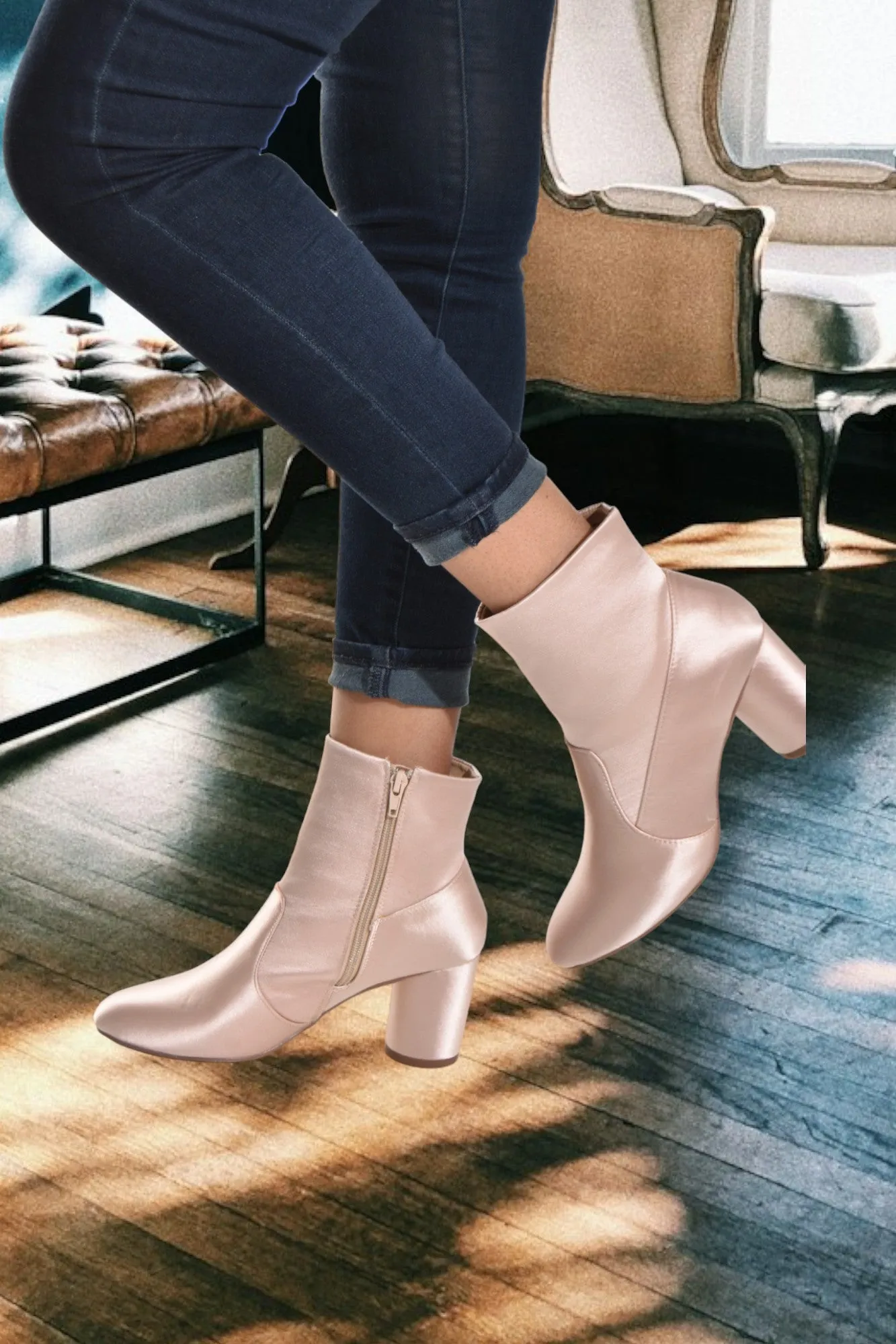 Quintessa Nude Boots