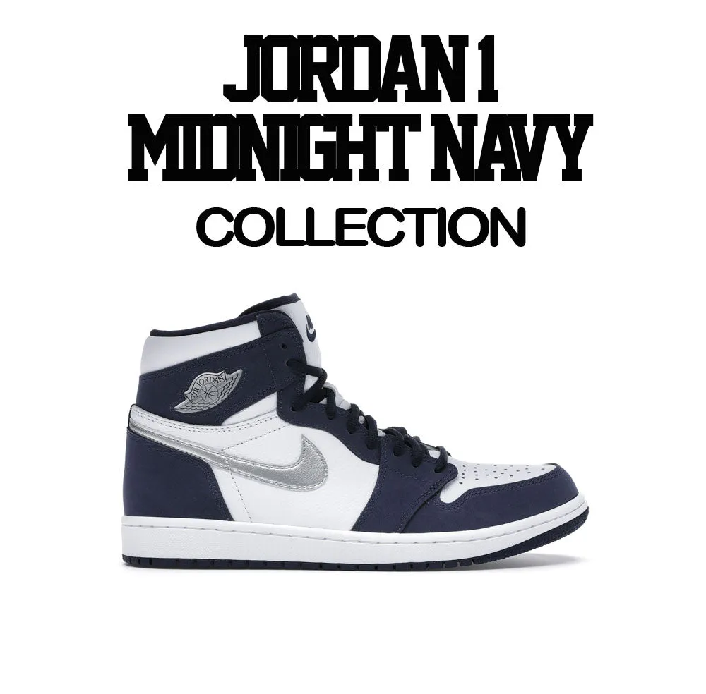 Retro 1 Midnight Navy Made You Look Shirt