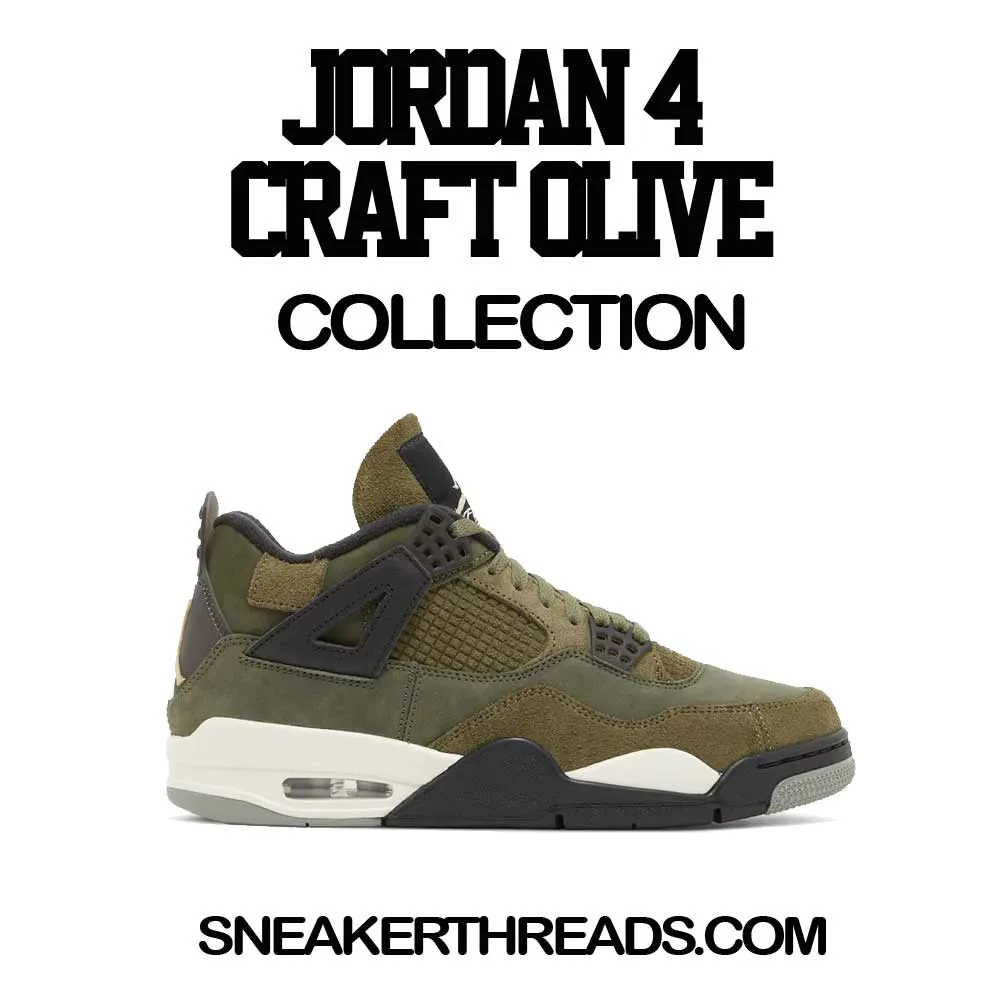 Retro 4 Craft Olive St. Micheal Shirt