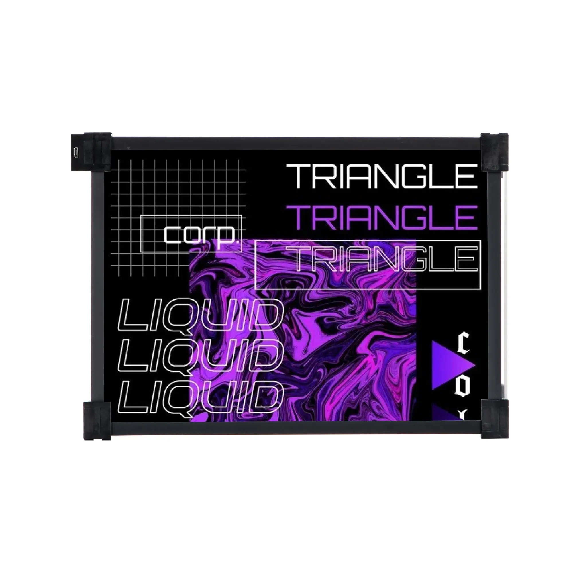 Technological Style UV Print Custom Acrylic Shoe Display Box