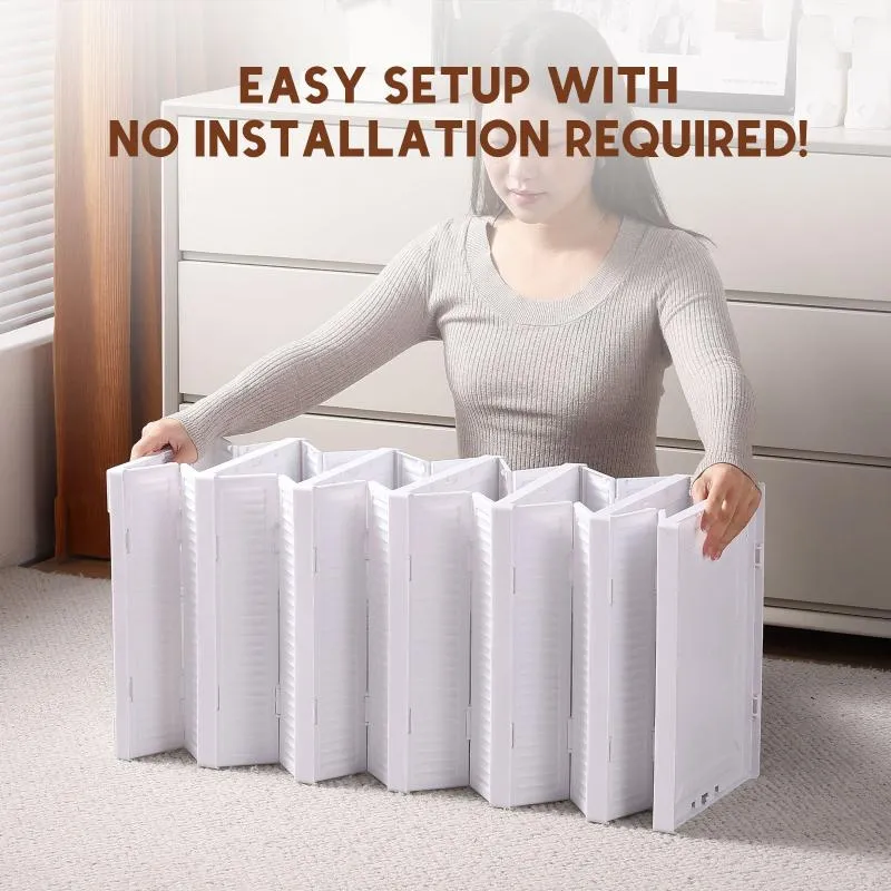 Transparent Foldable Shoe Rack