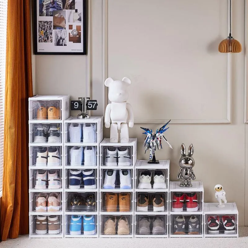 Transparent Foldable Shoe Rack