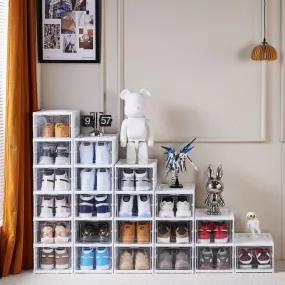 Transparent Foldable Shoe Rack