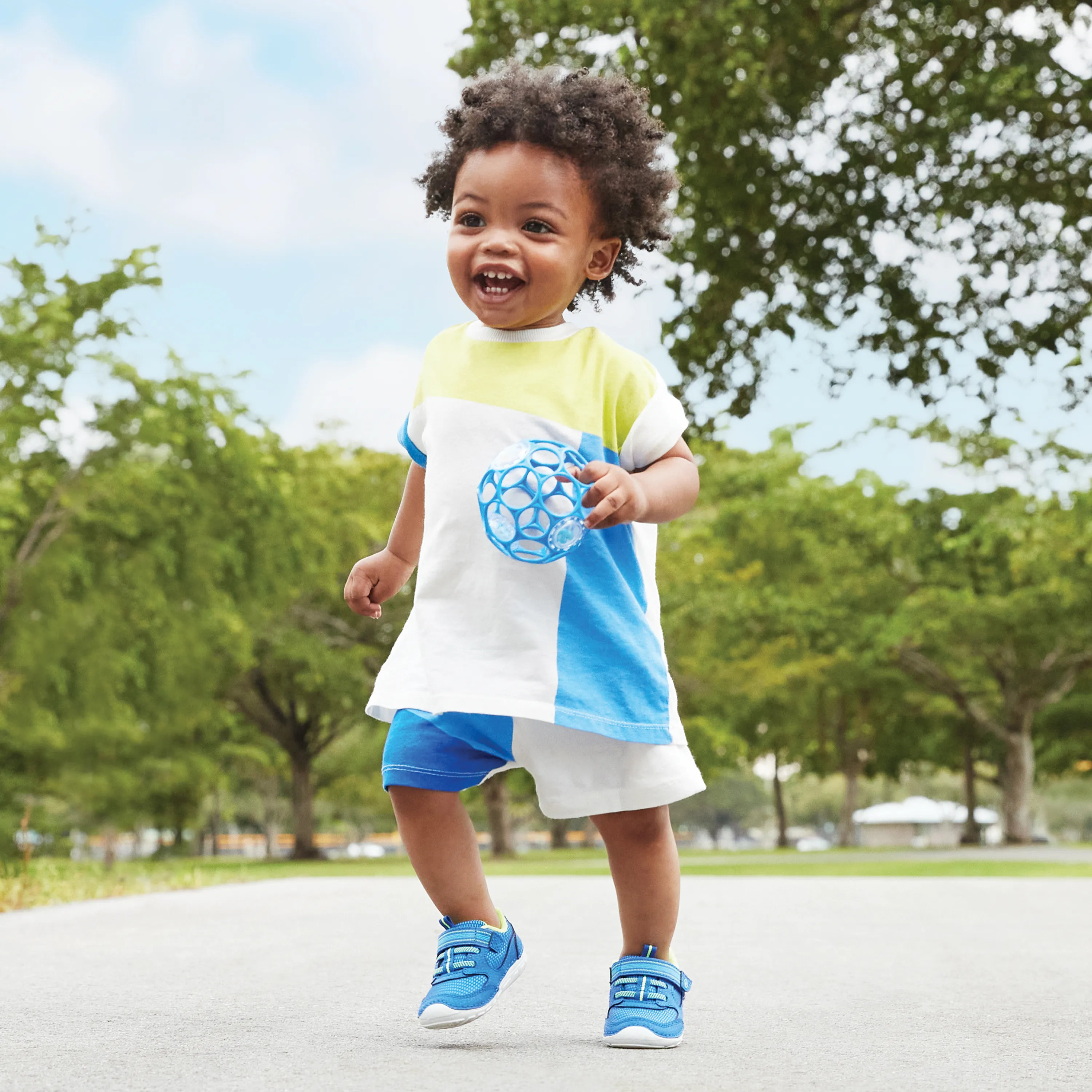 Turbo Sneaker - Little Kid Bright Blue